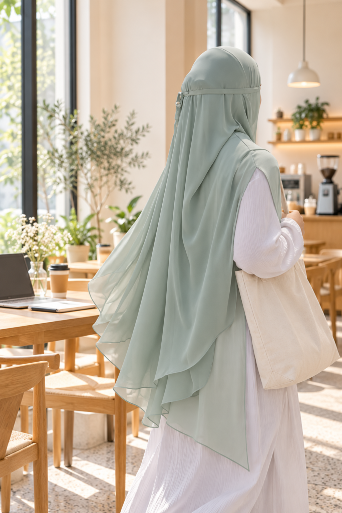 Safya Clipe styled for work and everyday activities